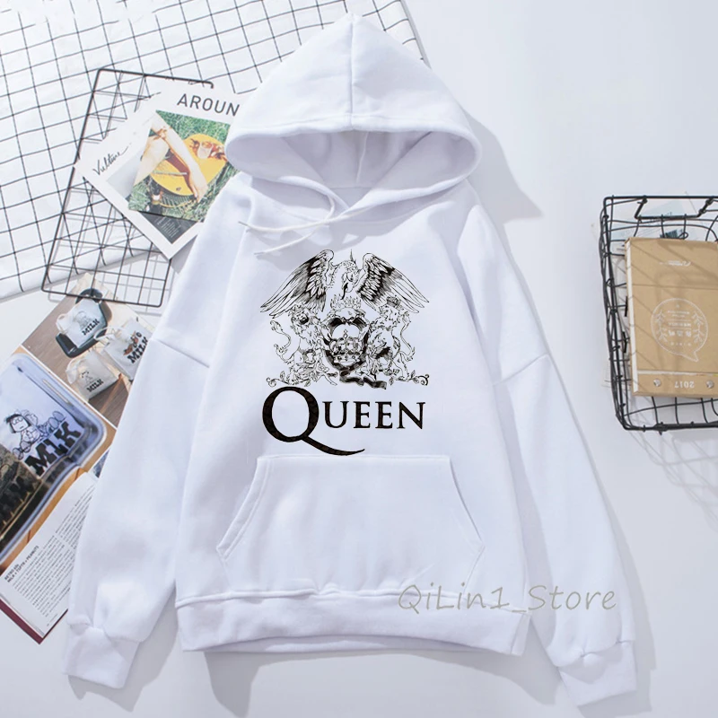 Классический queen band hat Толстовка для мужчин и женщин Рок Фредди Меркурий толстовка унисекс уличная зимняя одежда большого размера спортивный костюм