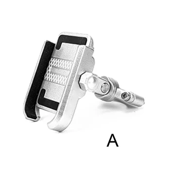 

2019 Universal Motorcycle Scooter Handlebar Rearview Mirror Mount Holder Phone Holder Mobile USB Charger CSL88