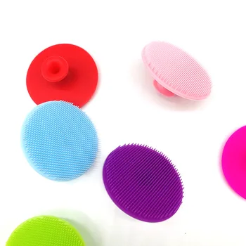 

Silicone Facial Cleansing Brush Deep Pore Cleaning Face Massage Cleaning Tool Facial Exfoliating Brush Skin Scrub Cleanser Tool