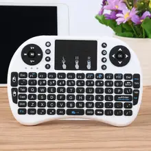 i8 2.4GHz Wireless Keyboard 2 colors Portable Professional Air Mouse Touchpad Handheld for Smart Android TV BOX Mini PC