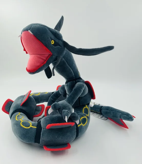 80cm pokemon rayquaza anime manga periférica plushies dos desenhos