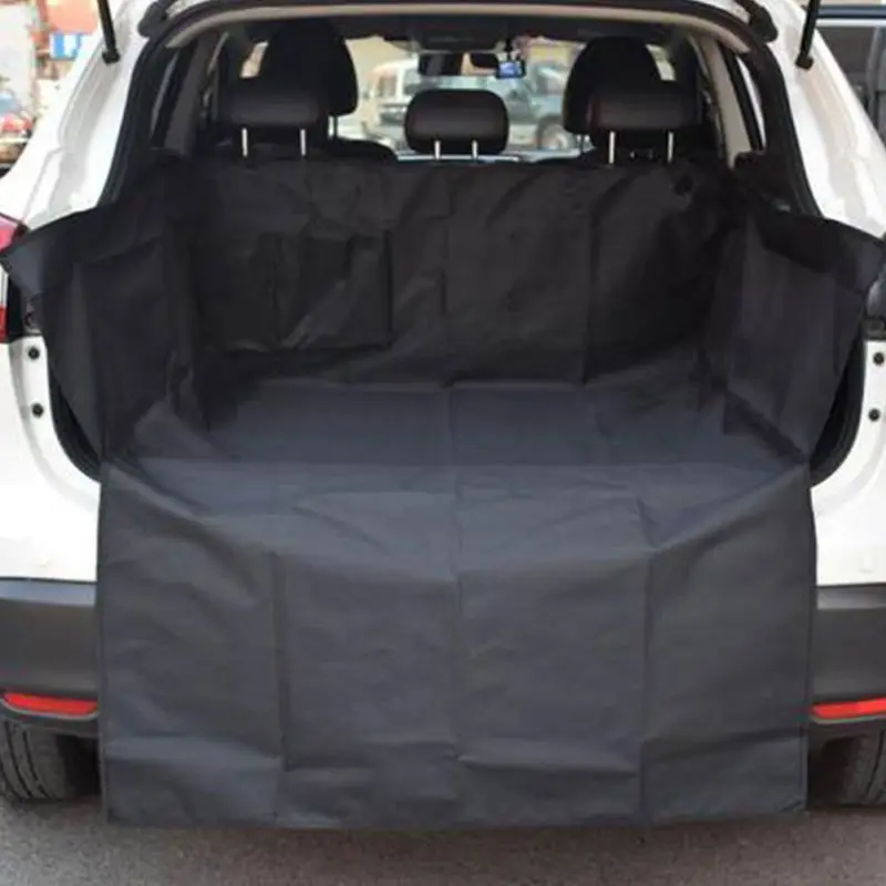 

Universal Waterproof Dog Cargo Cover Mat With Side Walls Protector Washable Durable Pet Cargo Liner 185*105*35CM
