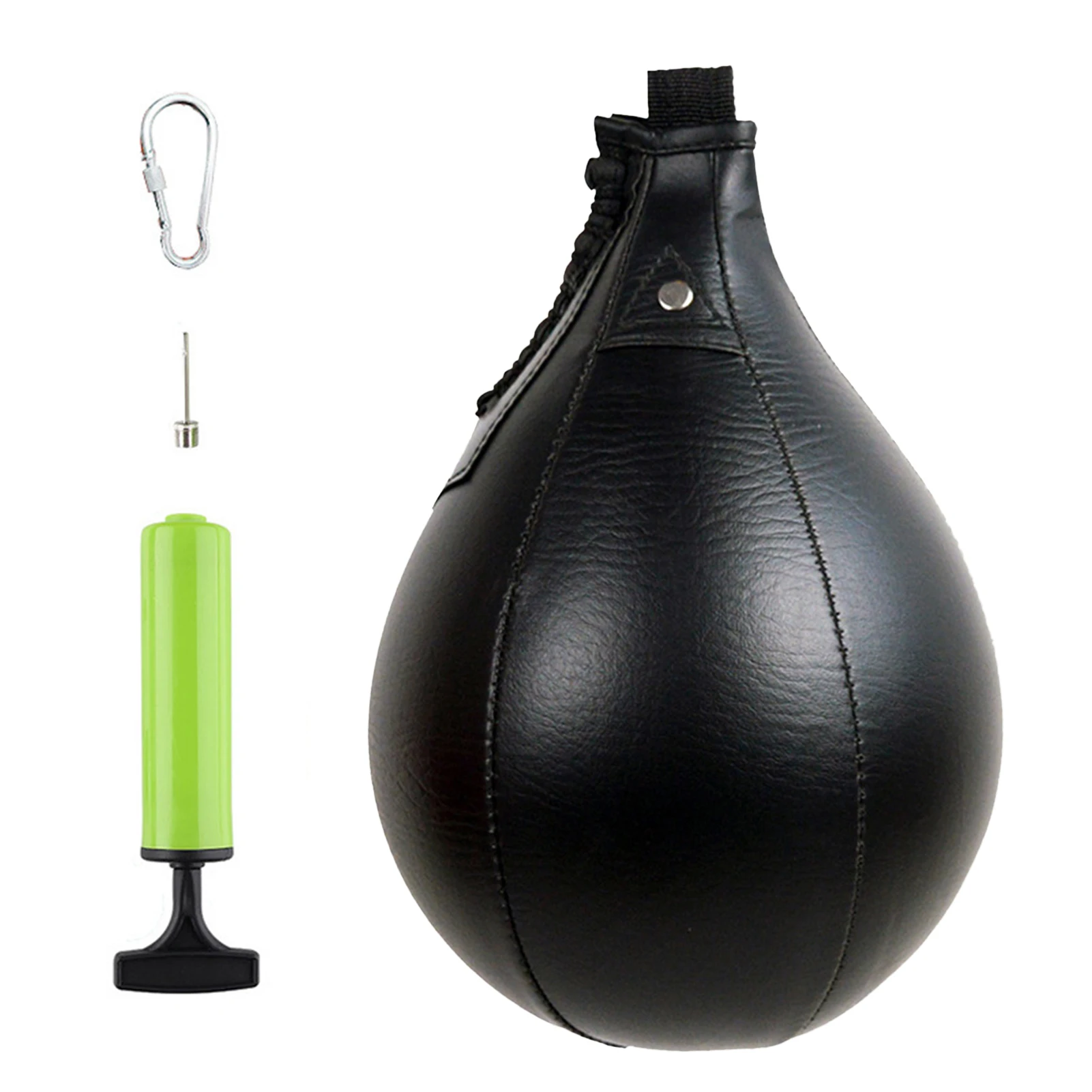 Boxing Speed Balls Leather Hanging Punching Bag Pear Boxing Bag Reflex Speed Balls Thai Bags for Fitness Equipments boxing speed ball
