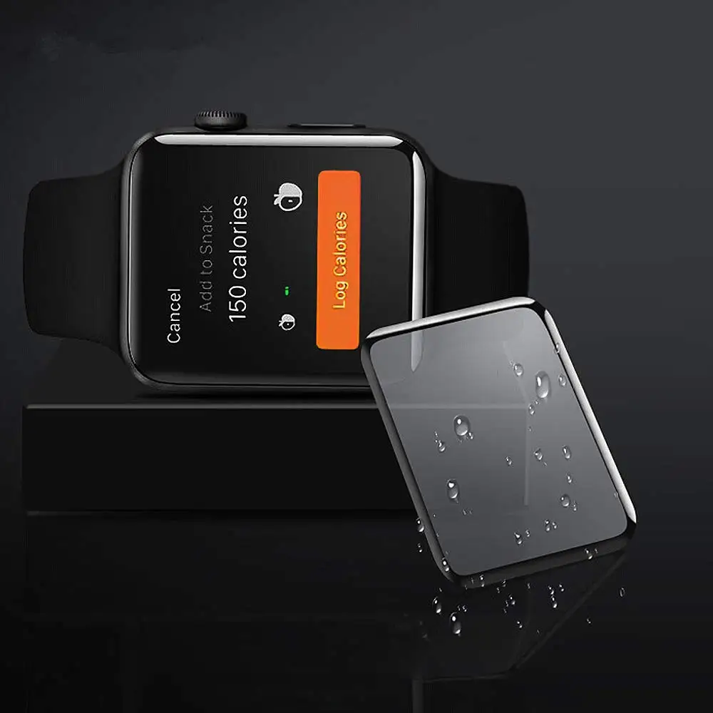 5D 9H HD защитная пленка для экрана из закаленного стекла для Apple Watch Series 4 5 40 мм 44 мм Защитная пленка для IWatch 4 5 Защита Pantalla