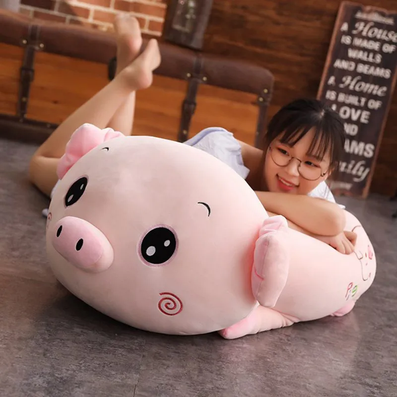 

New Year Gift Spring Festival Gift Pig Mascot down Cotton Software Pig Plush Toys-Processing