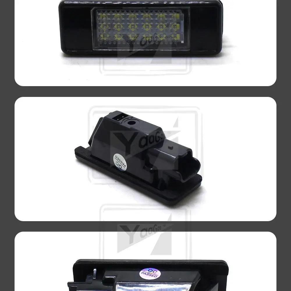 YaaGoo для peugeot 207 307 308 406 407 светодиодный номерного знака светильник 508 4008 106 1007