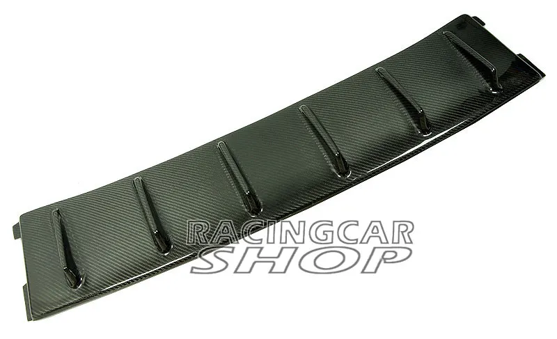 VG Style Real Carbon Fiber Shark Fin Wing Rear Roof Spoiler For Subaru Impreza 4D Sedan WRX STI 02-07