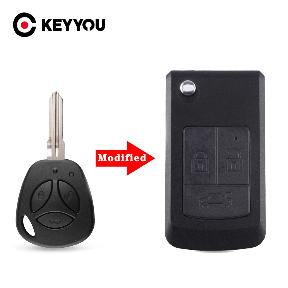 Модифицированный Автомобильный ключ KEYYOU для лада приора Нива ВАЗ гранта Самара