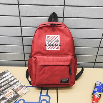 

Bag Backpacks Woman Luxury Famous-Brand Mochilas School-Bags Teenage Girls Vintage