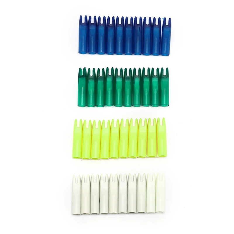 

10 Pieces Archery Arrow Nocks Tail Point 6mm Shaft Carbon Fiberglass Arrow Hunting Bow Wholesale