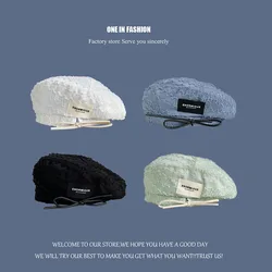 Designer Label Beret Children's Versatile Artist Hat Hats for Women Women's Fashion Hats Caps Apparel Accessories Beret Women