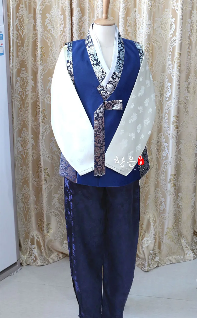 

South Korea Imported Hanbok Fabric / Korean Latest Models / Men's Hanbok / Wedding Hanbok