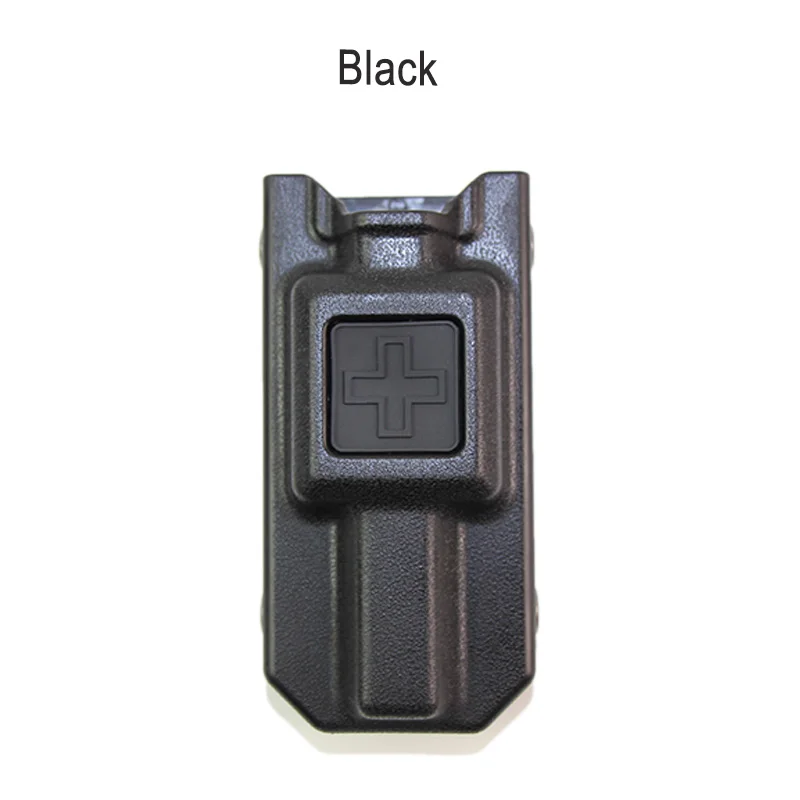 Black pouch Открытый аптечка FMA применение ЖГУТ Swathe несущая Сумка Molle Медицинский хранения кобуры Airsoft аварийное оборудование - Цвет: Black pouch