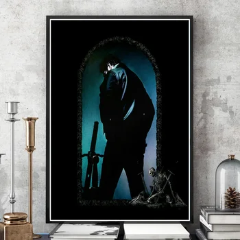 

NT685 Post Malone Hollywood's Bleeding Rapper Music Album Poster Print Painting Wall Art Canvas Picture Living Home Room Decor