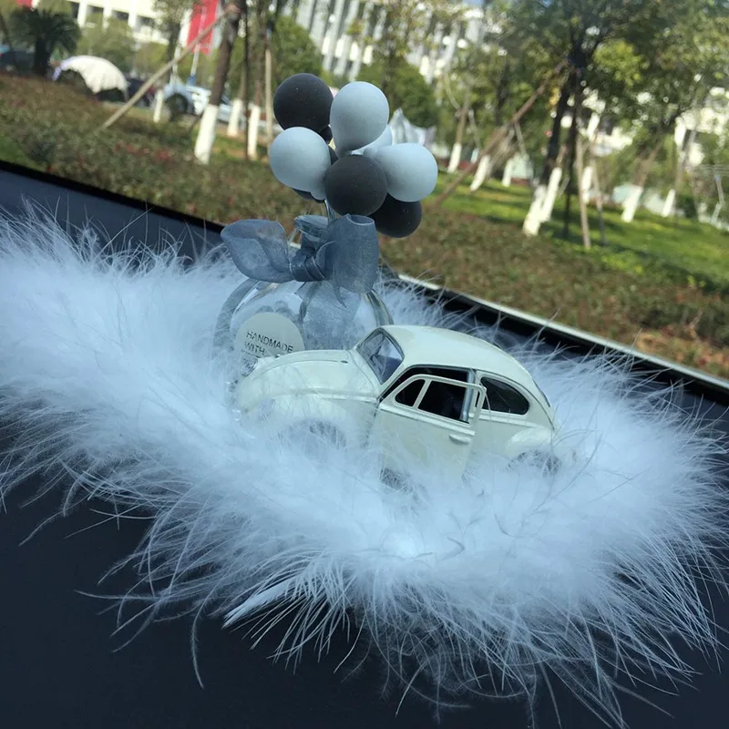 Имитация сплава Модель автомобиля розовая игрушка-жук ретро автомобиль духи день рождения торт украшения ювелирные изделия