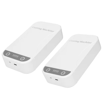 

2Pcs Ultraviolet Mobile Phone Disinfection Box, Portable Mobile Phone Cleaning Box for Mask Jewelry Mobile Phone