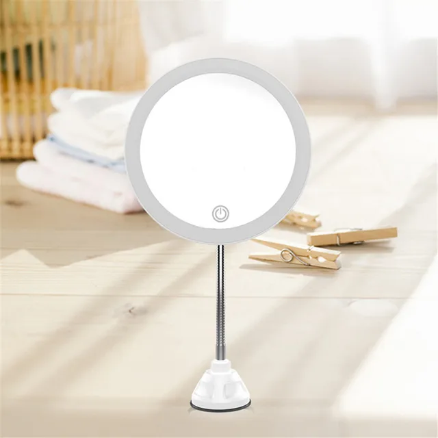 $US $43.68  Top Luxury Best Hot Sale LED Daylight Makeup Vanity Mirror Suction Up Base 5X Magnification Beauty 