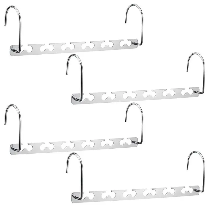 

Space Saving Hangers Wonder Clothes Hangers 6X2 Slots Magic Hanger Cascading Hanger Updated Hook Design Closet Organizer Hange