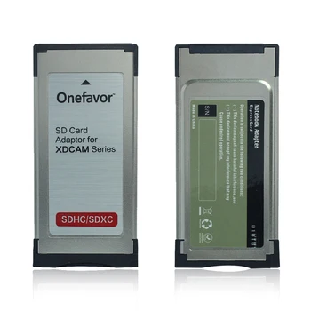 

SD SDHC SDXC Card Adaptor for XDCAM Series Camera into Express Card SXS Card Adapter