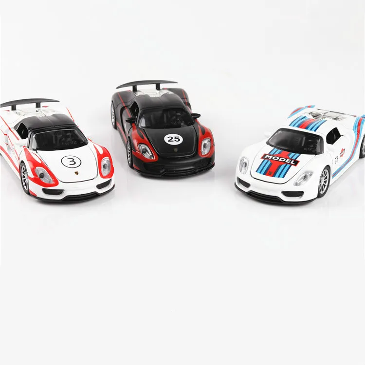 Супермоделирующая игрушка Martini 918 в масштабе 1:32 модель автомобиля из сплава
