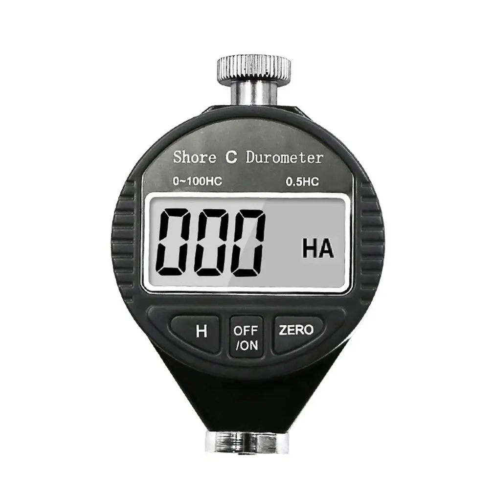 

Electronic Display Shore Hardness Tester Silicone Plastic Rubber Band Hardness Tester 0-100A / C / D Type Hardness Tester