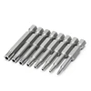 8Pcs 1/4 Inch Magnetic Pentacle Star Head Screwdriver Bits Electric Screwdriver Bit Hand Tools 50mm Length ► Photo 1/6