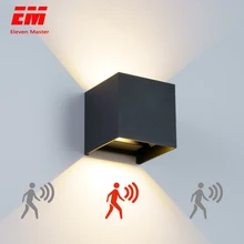 Светодиодный светильник настенный IP65 7 W Водонепроницаемый для наружного и внутреннего освещения светодиодный настенный светильник Современный Алюминий регулируемый угол AC90~ 260 V крыльцо свет ZBW0002