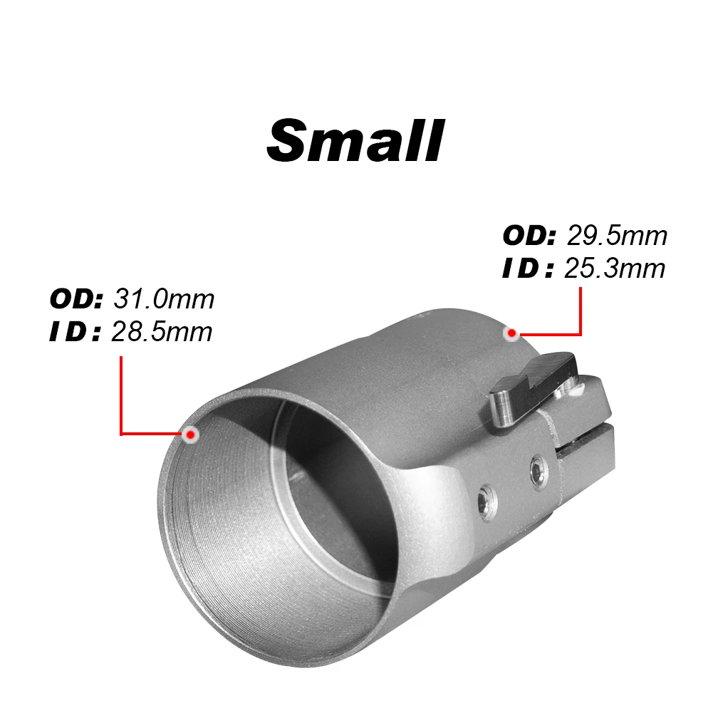 Aluminum Alloy Adjustor Ferrules Length Lock Aluminum Alloy Clamp