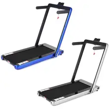 Складная беговая дорожка 2.25HP мощная беговая дорожка многофункциональная беговая дорожка с Bluetooth динамиком пульт дистанционного управления