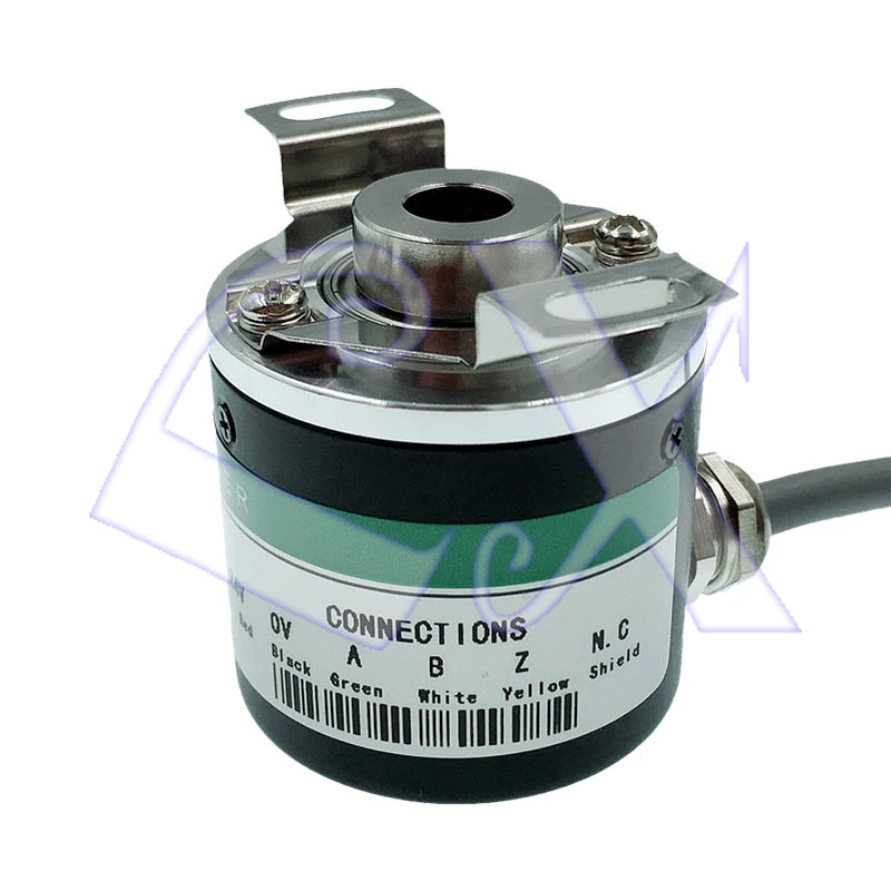 Hollow Shaft Photoelectric Rotary Encoder Zkp3808 1024ppr 1024 Line Abz