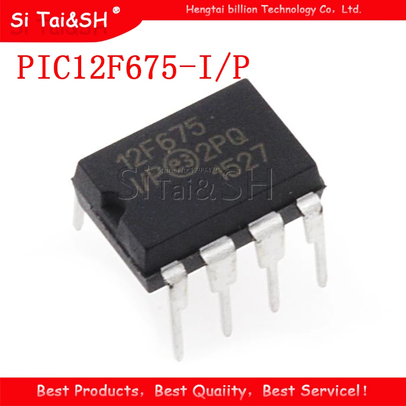 1 шт./лот PIC12F675-I/P 12F675 PIC12F675 = PIC12F629-I/P PIC12F629 12F629 же DIP-8 | Электронные компоненты и
