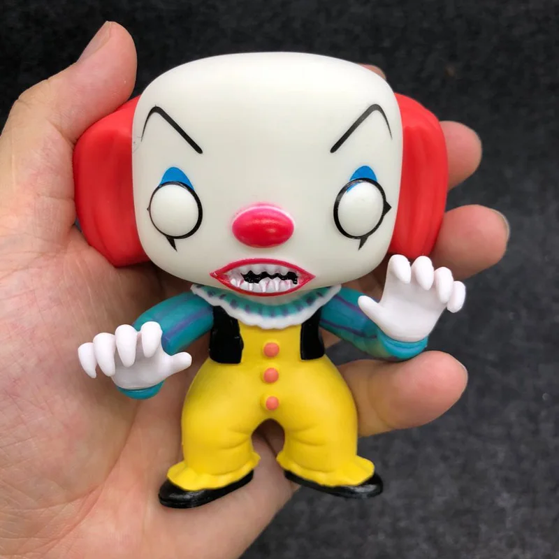 Funko Pop фильм Стивен Кинг это джокер, клоун персонаж PENNYWISE Виниловая фигурка кукол модель игрушки - Цвет: 55 no package
