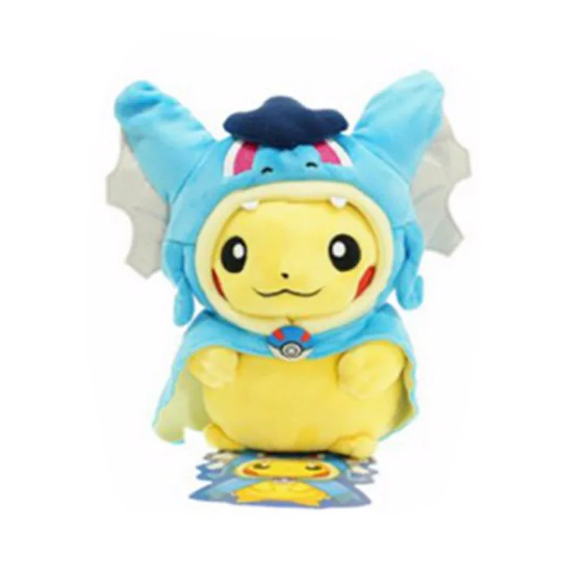 25 см Lucario Magikarp Cos Pikachu Косплей Mega Charizard gyrados чучела животных куклы детские игрушки детские плюшевые куклы - Цвет: Style-3