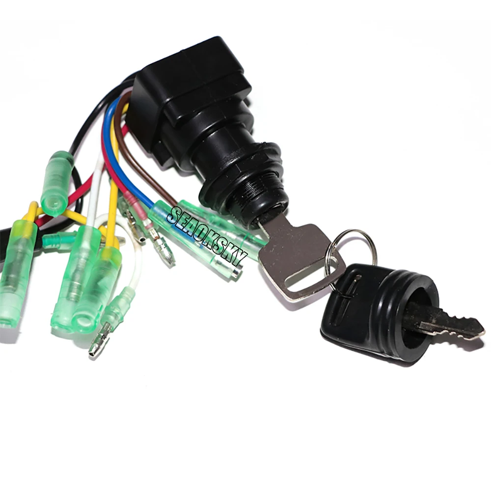 はじめ 4X 点火スイッチキーアッシー用船外機用コントロールボックス703-82510