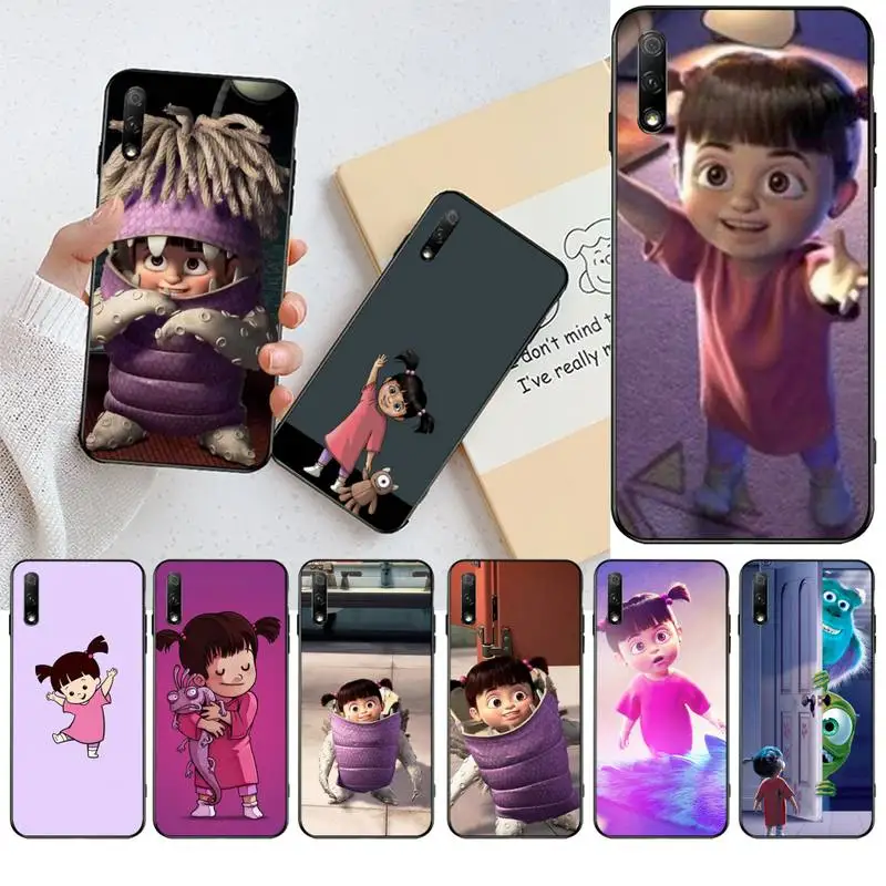 Мягкий черный чехол для телефона PENGHUWAN girl от monsters inc Huawei Honor 20 10 9 8 8x 8c 9x 7c 7a Lite view pro |