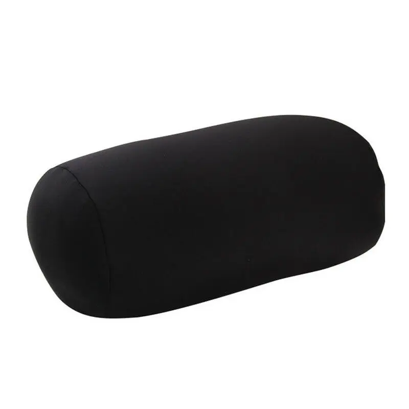 Micro Bead Roll Car Bed Cushion Neck Head Leg Back Support Light Travel Pillow, Size: One size, Purple
