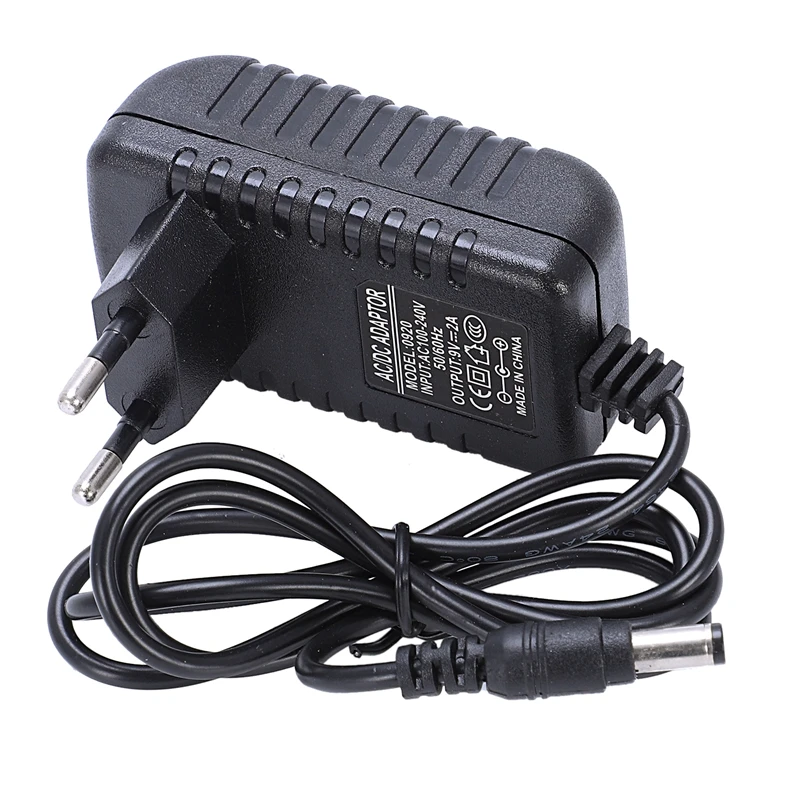 AC 100-240V A DC 9V 2A адаптер конвертер питания зарядное устройство(ЕС вилка