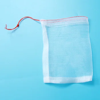 

100pcs Nylon Seed Bag Insect-Proof Practical Simple Net Mesh Bag Fruit Tree Bag (10x15cm)