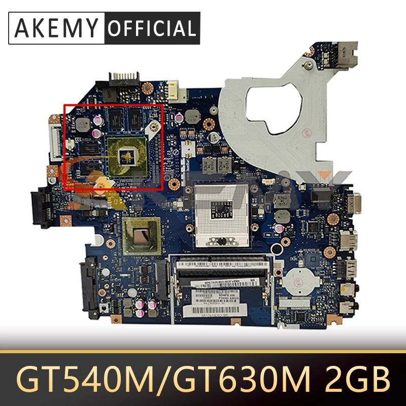 Для ACER Aspire 5750 5755 г Материнская плата ноутбука P5WE0 LA-6901P W/ HM65 DDR3 GT540M/GT630M 2 Гб GPU 100%