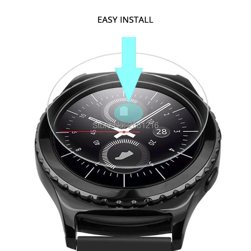 2 шт./лот закаленное стекло для Garmin Vivoactive3 9H 2.5D Премиум Защитная пленка Vivoactive 3 Trainer