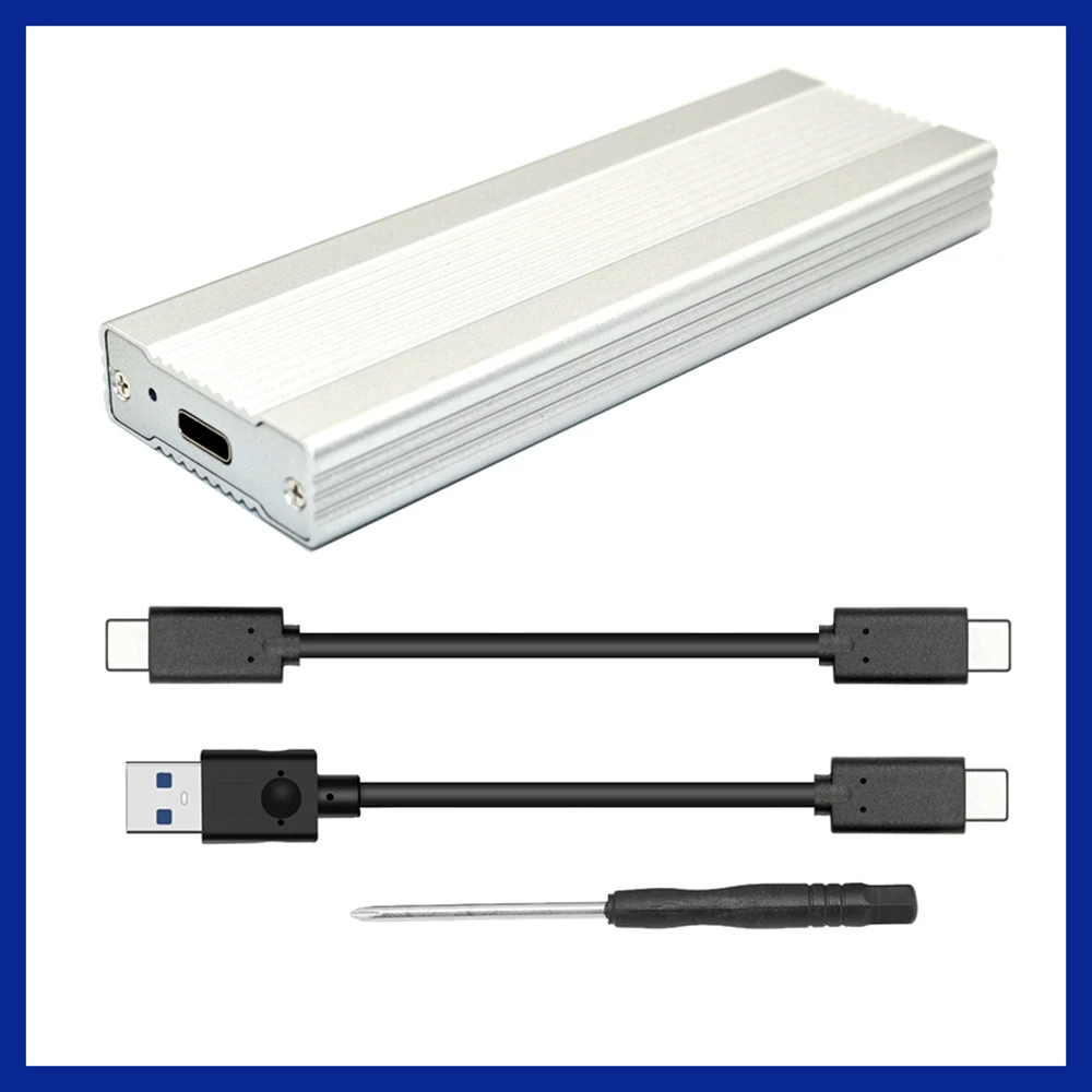 M2 корпус SSD NVME USB SSD HDD корпус ssd-бокс M.2 чехол адаптер USB 3,1 Gen 2 внешних M 2 Коробка для NVME M ключ 2230/2242/2260/2280 M2