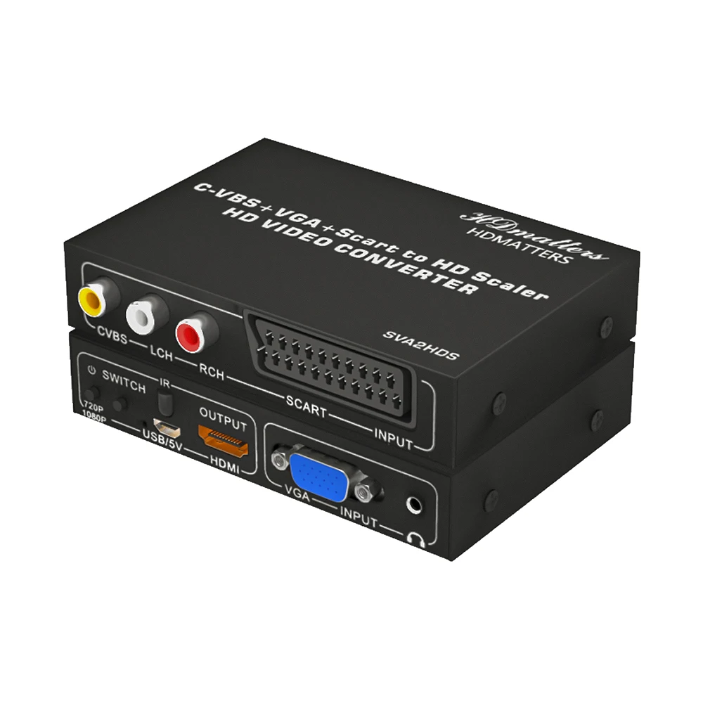 Jet Håndfuld tre Video Converter Vga | Rgb Converter Vga | Scaler Switch | Wii Scart | Hd  Scaler - Audio & Video Cables - Aliexpress
