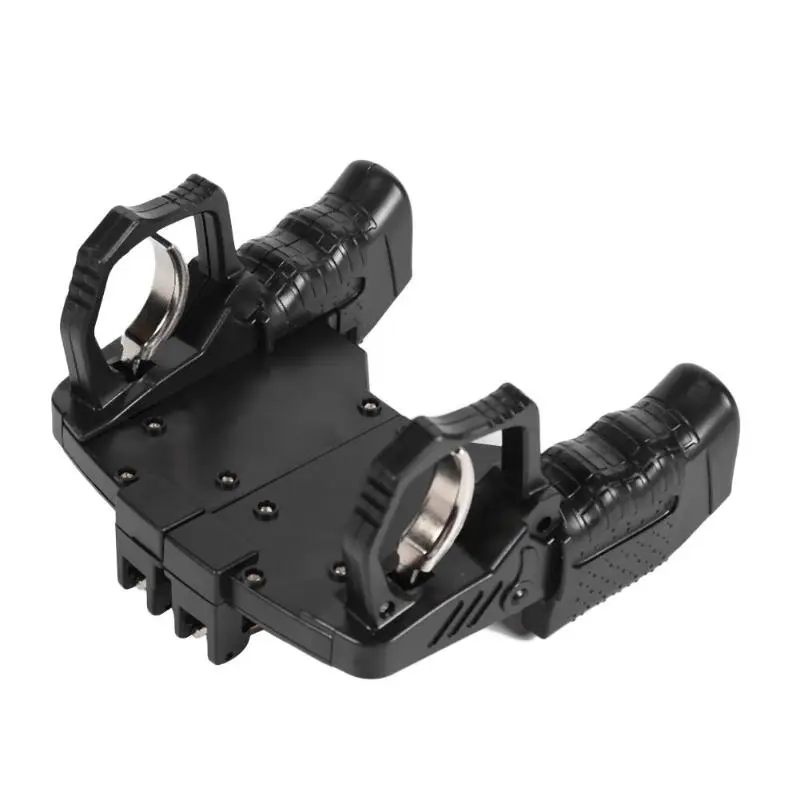 K21 Game Handle for PUGB Helper 4 Finger Ergonomic Grip Linkage Fast Shooting Button Controller Mobile Phone Universal