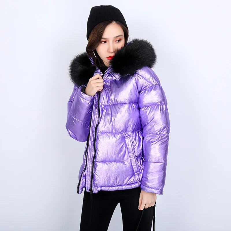 Koop Vrouwen Winterjas 2019 Nieuwe Parel Katoen Donsjack Slanke Vrouwen Puffer Jas Draagbare Winddicht Down Jassen chaqueta mujer