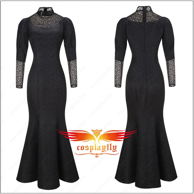 Cosplayflying - Buy TV Series The Witcher Yennefer of Vengerberg Black  Elegant Long Dress Cosplay Costume Adult Custom Made Halloween Carnival  Party