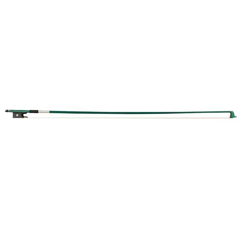 

4/4 Green Carbon Fiber Violin Bow Carbon Fiber Bow Well Balance Horse Hair Violin Bow Accessories