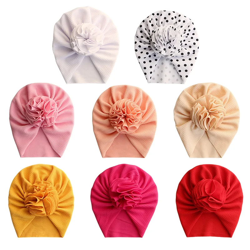 Baby Hat Headband Soft Girl Turban Spring Toddler Newborn Cap Bonnet Headwraps Kids Beanies