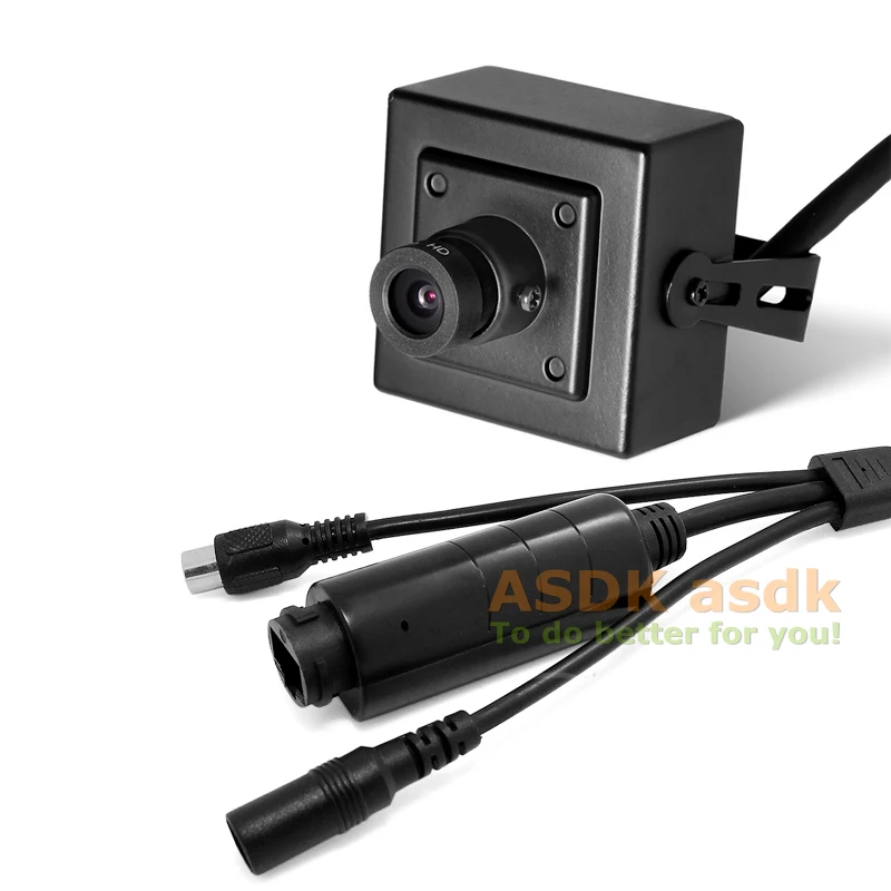 Камера видеонаблюдения POE H.265 мини камера безопасности HD 3MP IP 1296P/1080P металлическая