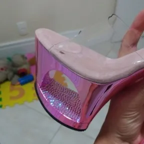 17 cm high heels with buckle fish mouth, two waterproof platform sandals with pink plating, model pole dancing shoes for perform