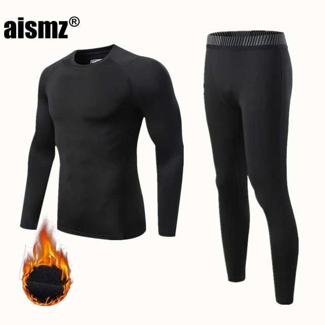 Thermal Underwear Men Compression Long Johns Keep Warm Winter